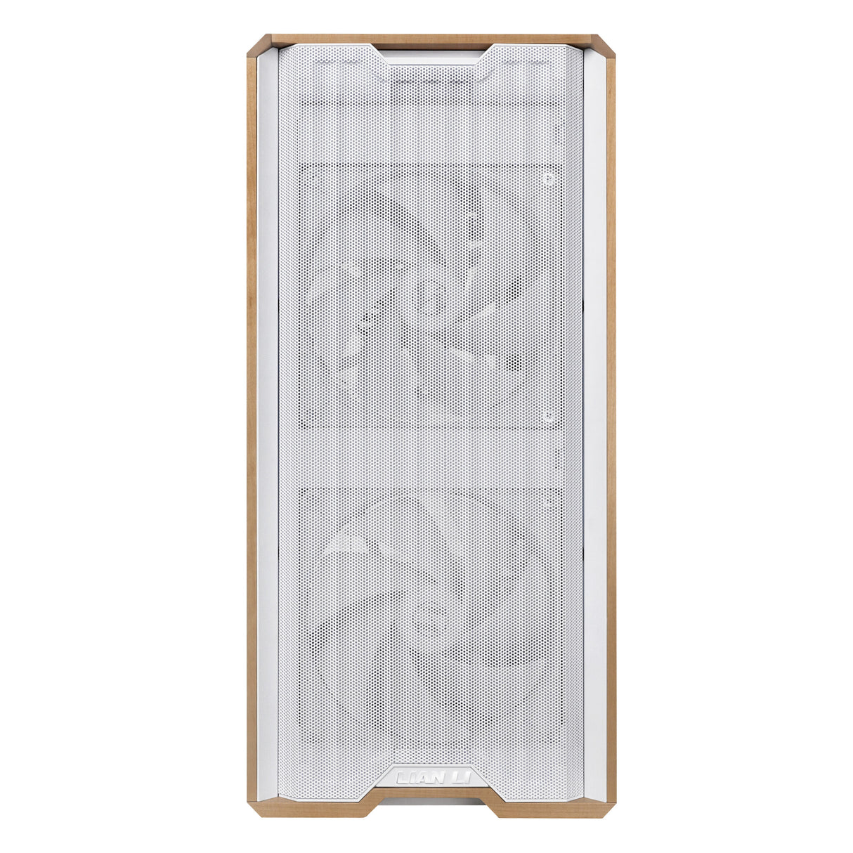 Lian Li Lancool LAN217W computer case Midi Tower White, Wood