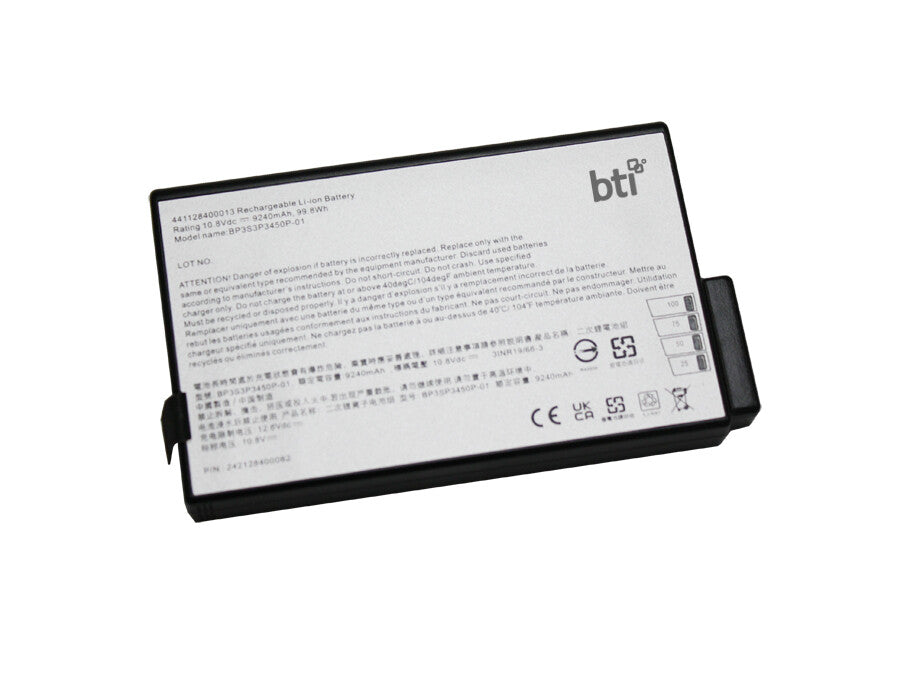 BTI BP3S3P3450P-01 compatible 99.8Wh 9-cell battery for GETAC X500 V100 V200 B300 S400