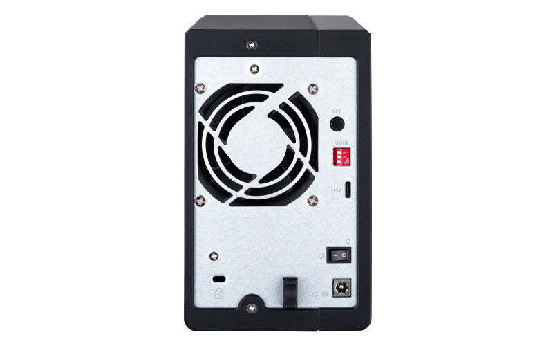 QNAP TR-002 HDD/SSD enclosure Black 2.5/3.5"