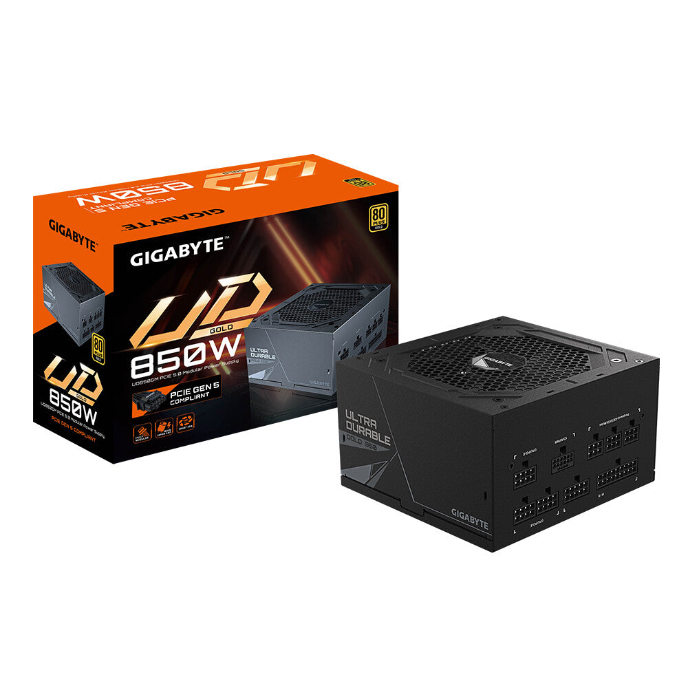 GIGABYTE GP-UD850GM PG5 power supply unit 850 W 20+4 pin ATX ATX Black