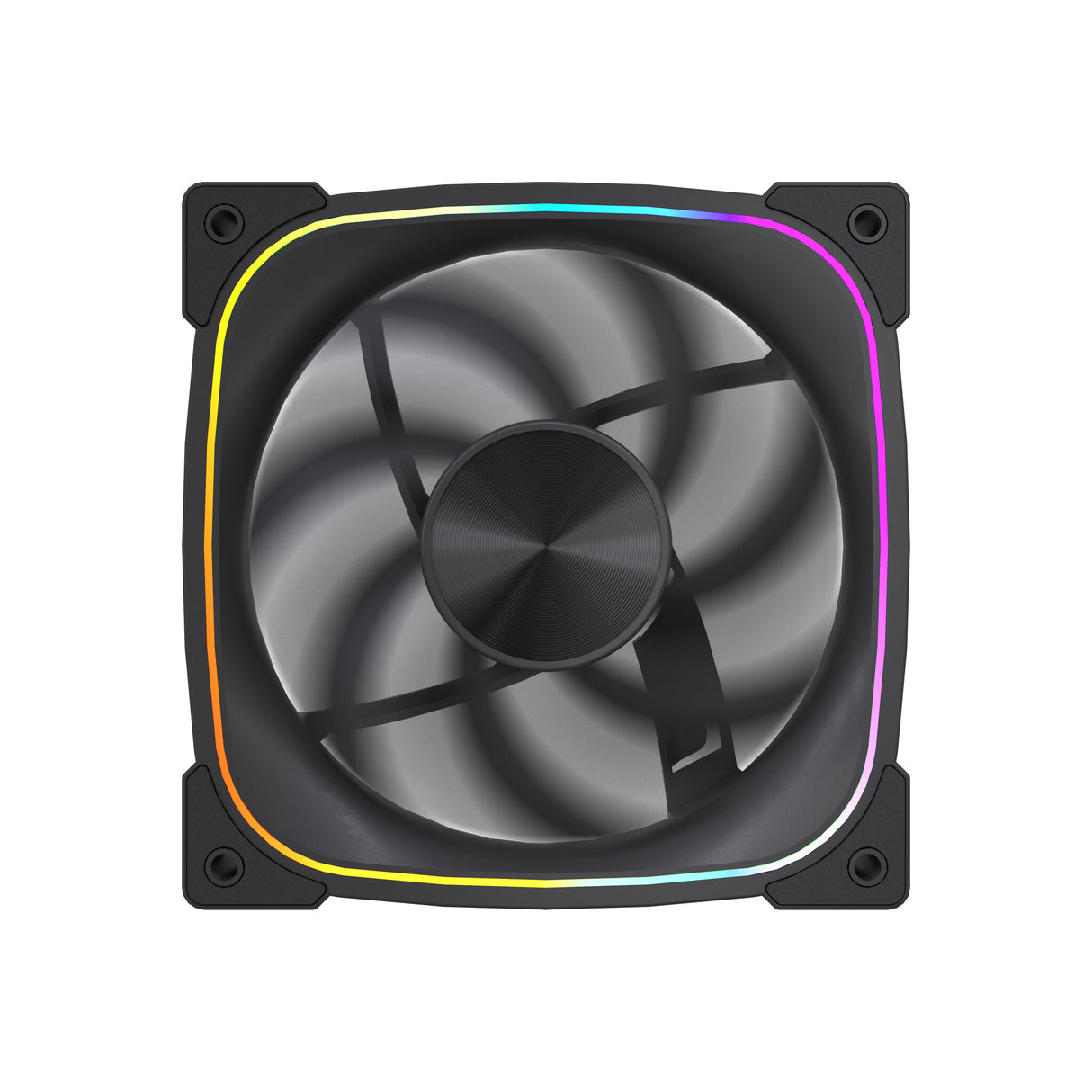 VIDA STEALTH REVERSE BLK ARGB FAN 120MM Computer case 12 cm Black