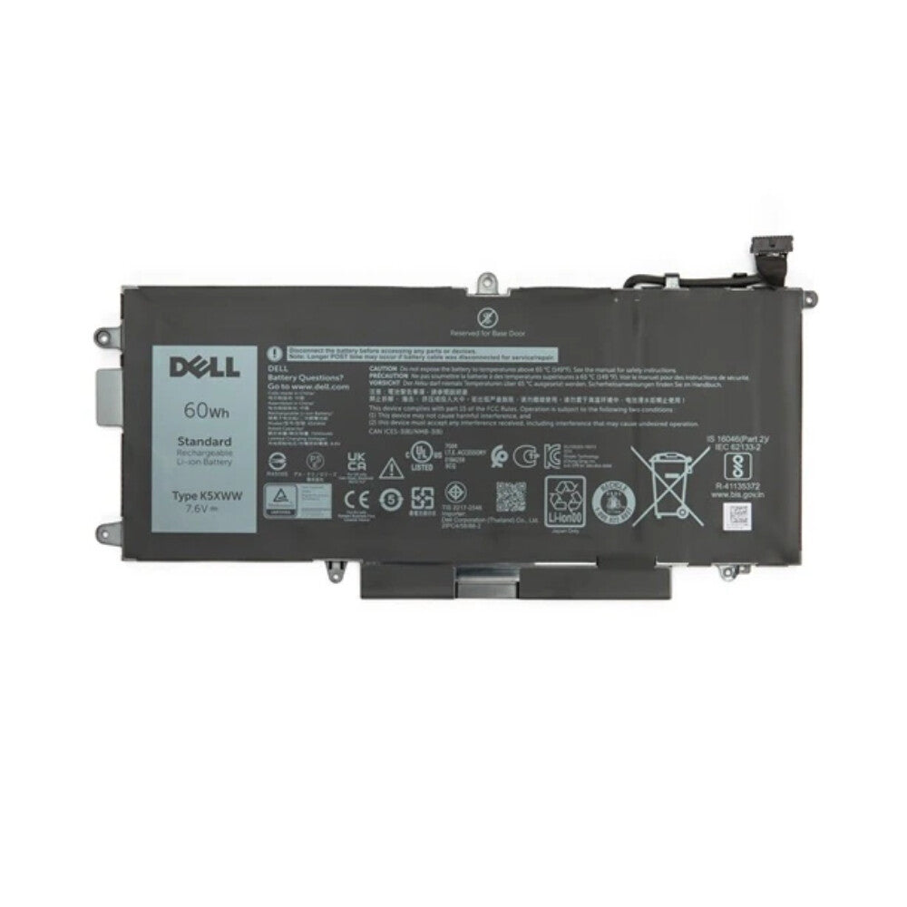DELL K5XWW industrial rechargeable battery Lithium-Ion (Li-Ion) 7500 mAh 7.6 V