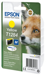 Epson Fox T1284 DURABrite Ultra Single Yellow Ink