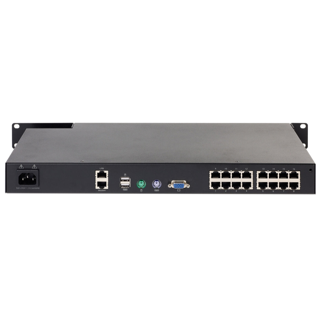 APC KVM1116R KVM switch Rack mounting Black