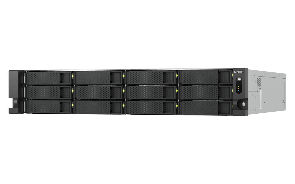 QNAP TS-H1277AXU-RP NAS Rack (2U) Ethernet LAN Black E-2136