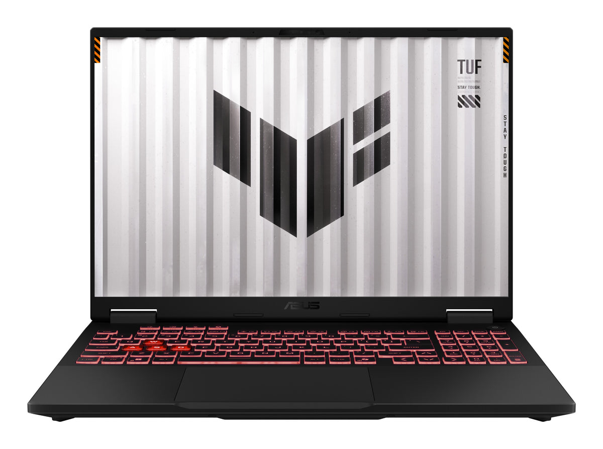 ASUS TUF Gaming A16 FA608UP-TU131W AMD Ryzen™ 7 260 Laptop 40.6 cm (16") WUXGA 16 GB DDR5-SDRAM 1 TB SSD NVIDIA® GeForce RTX™ 5070 Laptop GPU Wi-Fi 6E (802.11ax) Windows 11 Home Grey QWERTZ German