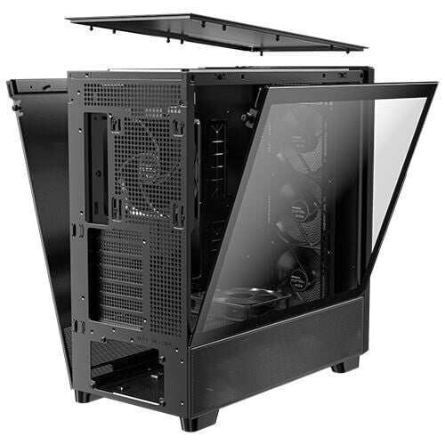 Antec 0-761345-10133-2 computer case Midi Tower Black, Wood
