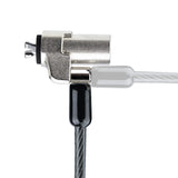StarTech.com Laptop Cable Lock Compatible With Noble Wedge®; 6Ft (2m), Anti-Theft Keyed Lock, Security Cable for Dell XPS/Latitude/2-in-1 Notebooks, Cut-Resistant, Steel Cable Lock For Laptop