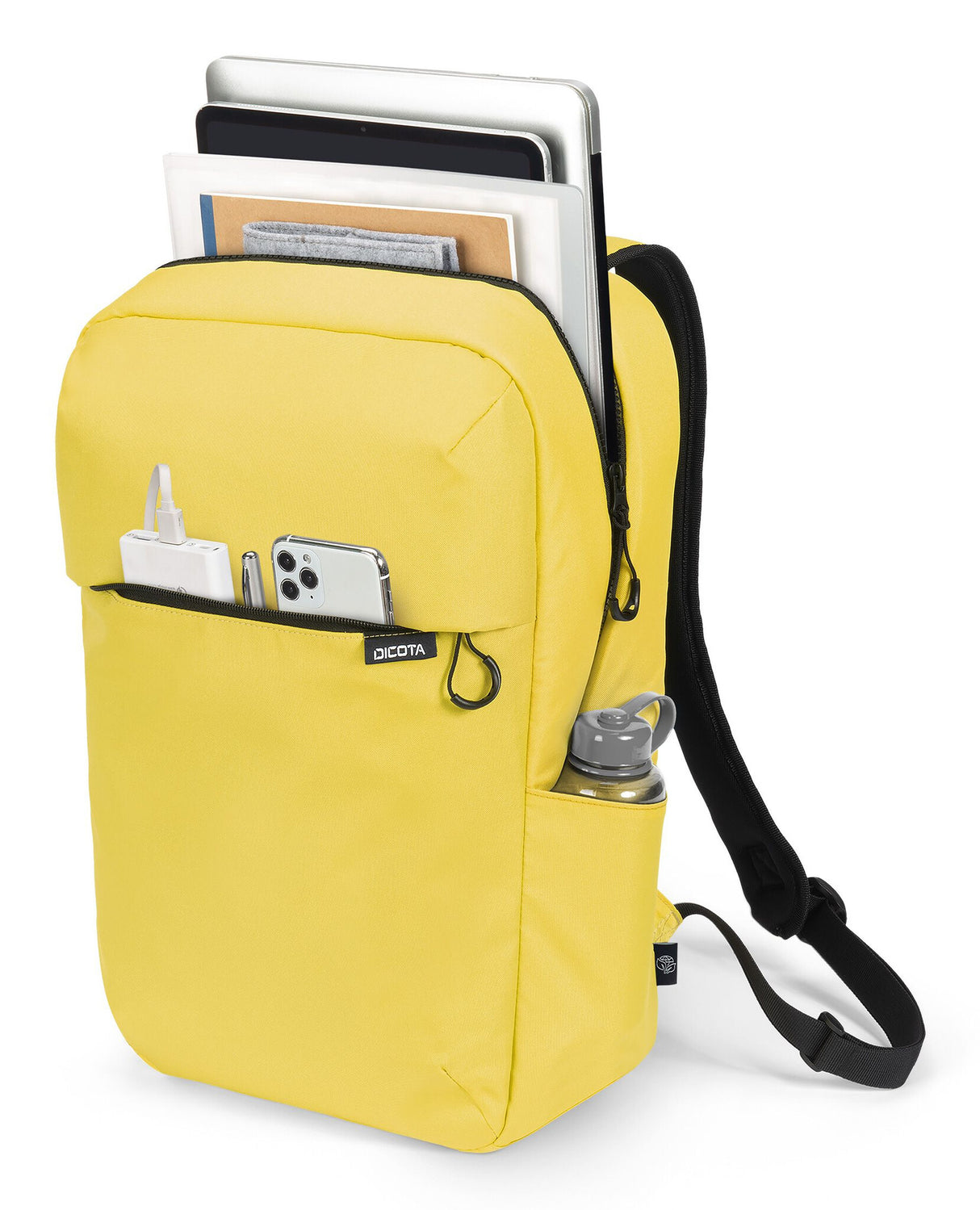DICOTA D32123-RPET backpack Casual backpack Lime Polyester, Recycled polyethylene terephthalate (rPET)