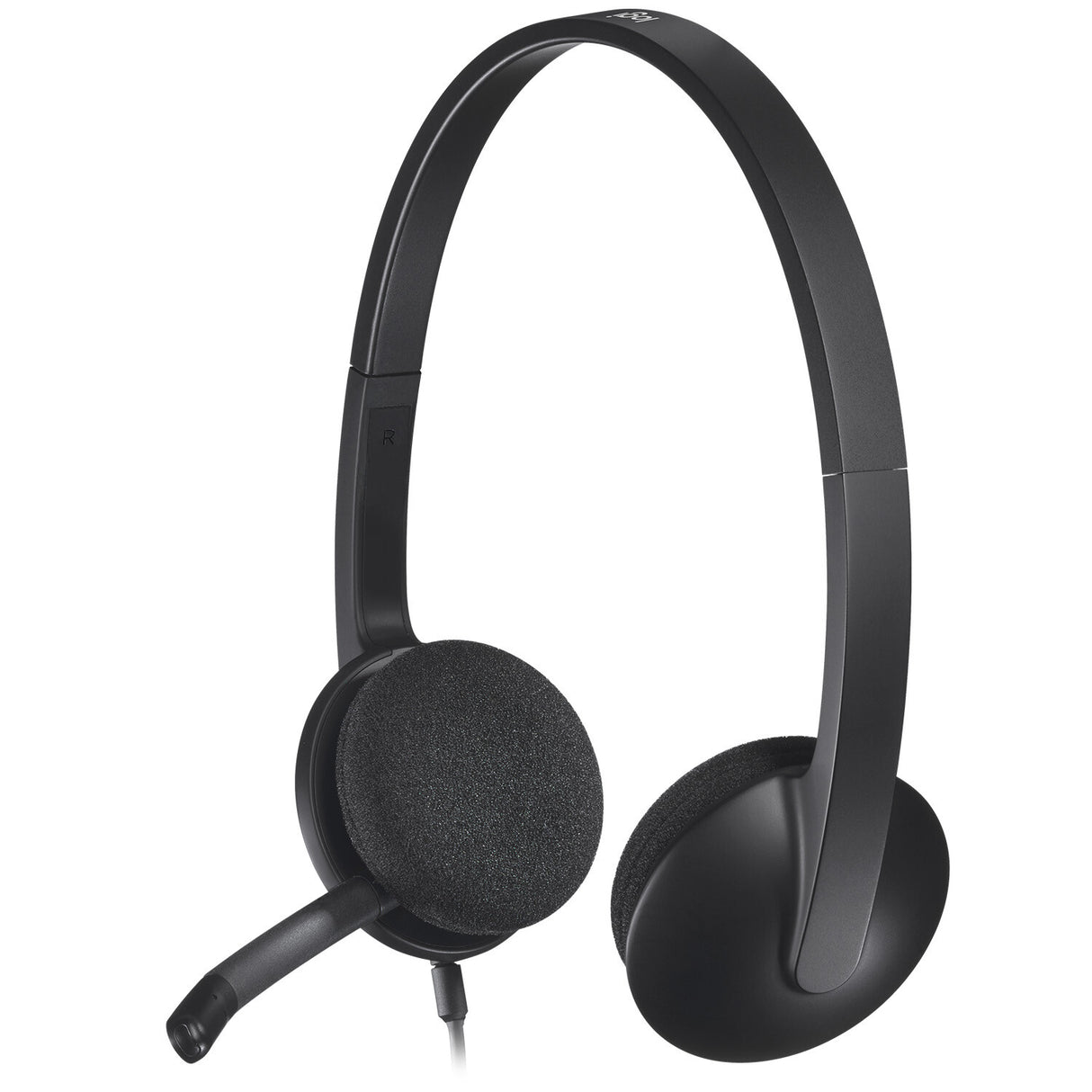 Casque stéréo Logitech H340 USB Plug-and-Play avec micro antibruit