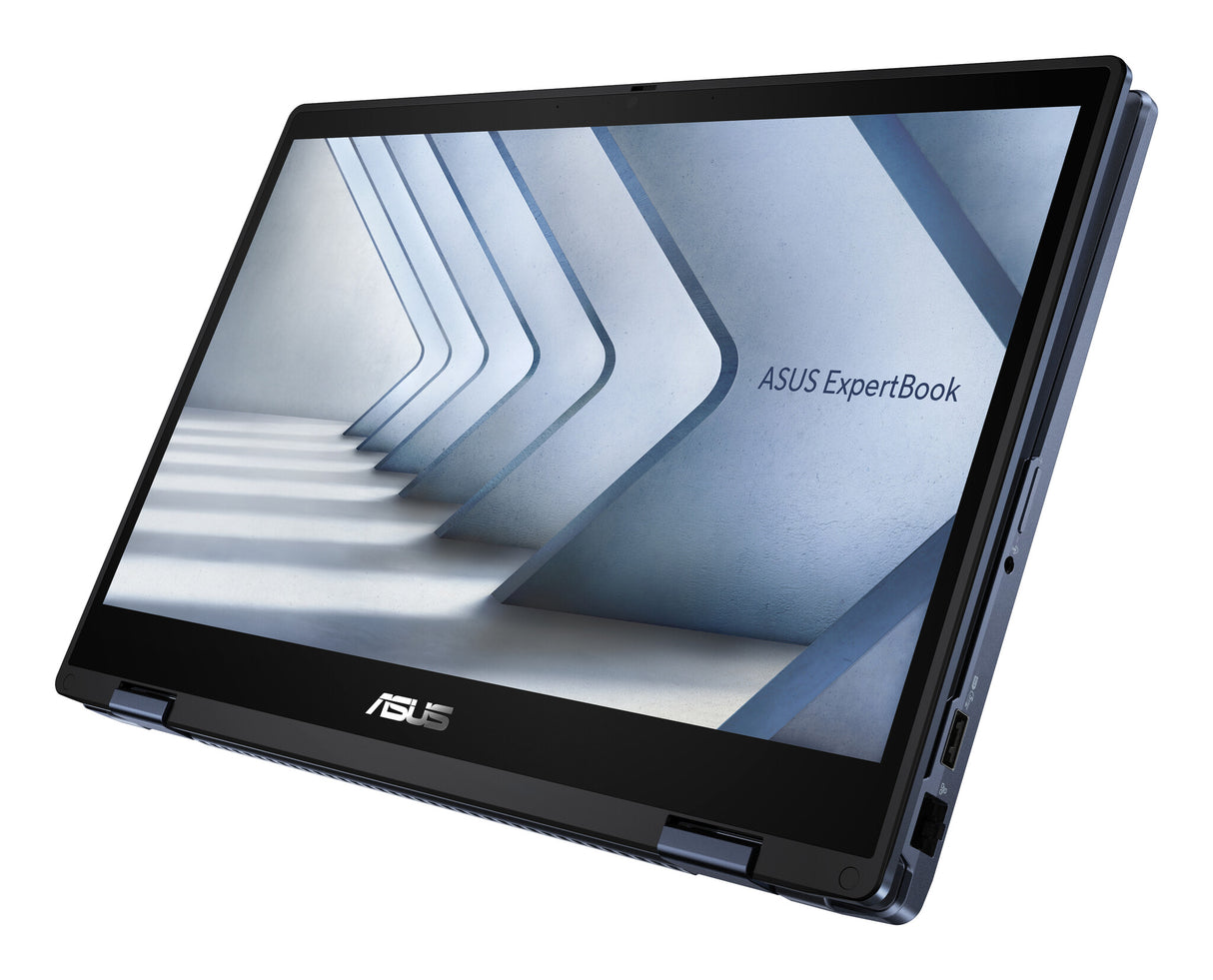 ASUS ExpertBook B3 Flip B3402FV-EC582XA Intel Core 5 120U Hybrid (2-in-1) 35.6 cm (14") Touchscreen Full HD 8 GB DDR4-SDRAM 256 GB SSD Wi-Fi 6E (802.11ax) Windows 11 Pro Education Black