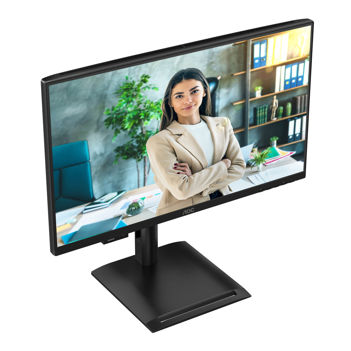 AOC 24P4CV computer monitor 60.5 cm (23.8") 1920 x 1080 pixels Full HD LED Black