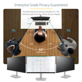 StarTech.com Monitor Privacy Screen for 24" Display - Computer Screen Security Filter - Blue Light Reducing Screen Protector Film - 16:10 Widescreen - Matte/Glossy - +/-30 Degree - TAA