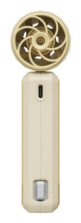 Verbatim Cool’n’Go AirJet Handheld Fan White/Silver