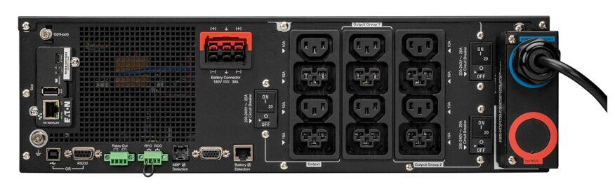 Eaton 9PX6KIRTNG2 uninterruptible power supply (UPS) Double-conversion (Online) 6 kVA 6000 W