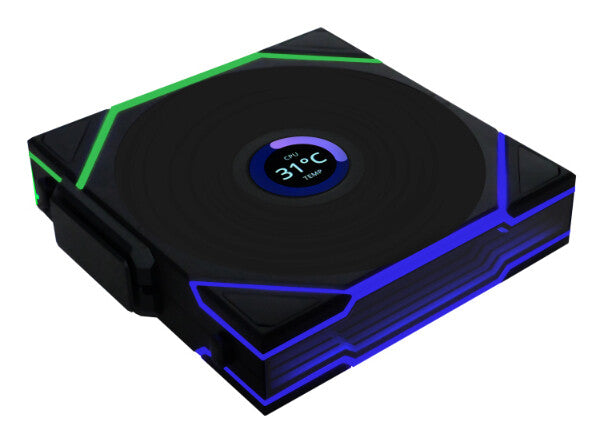 Lian Li Uni Fan TL WIRELESS LCD 140 REVERSE BLADE Computer case 14 cm Black 1 pc(s)