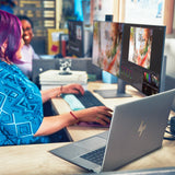 HP ZBook Studio G10 Intel® Core™ i7 i7-13700H Mobile workstation 40.6 cm (16") WQXGA 32 GB DDR5-SDRAM 1 TB SSD NVIDIA GeForce RTX 4070 Wi-Fi 6E (802.11ax) Windows 11 Pro Silver