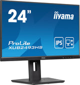 iiyama ProLite XUB2493HS-B6 computer monitor 60.5 cm (23.8") 1920 x 1080 pixels Full HD LED Black