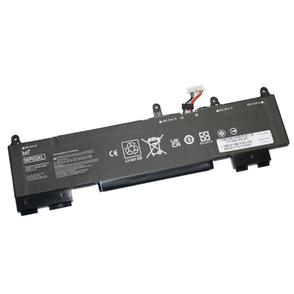 BTI TPN-DB0P compatible 38Wh 3-cell battery for HP ELITEBOOK 830 G9 835 G9 840 G9