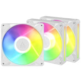 ARCTIC BioniX P14 A-RGB (White) – 3 Pack 140 mm PWM Fan with Daisy Chain