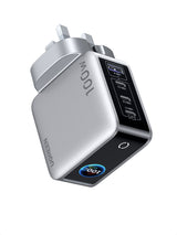Ugreen Nexode Pro 100W 4C1A 5 Port GaN Charger with Smart Display