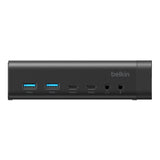 Belkin Connect Uni 14-in-1 Dual DisplayDock140W Docking Dock Black