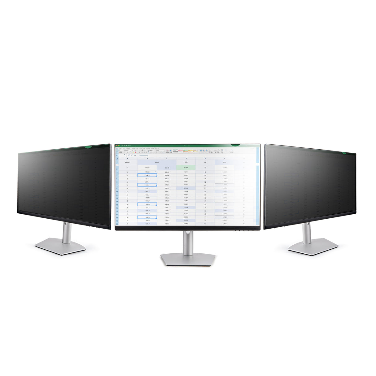 StarTech.com Monitor Privacy Screen for 24" Display - Computer Screen Security Filter - Blue Light Reducing Screen Protector Film - 16:10 Widescreen - Matte/Glossy - +/-30 Degree - TAA