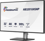 iiyama ProGraphic HB3201UHSNP-B1 computer monitor 80 cm (31.5") 3840 x 2160 pixels Black