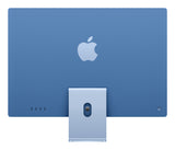 Apple iMac 24-inch with Retina 4.5K display: M4 chip with 10‑core CPU and 10‑core GPU, 16GB, 256GB SSD - Blue
