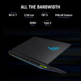 ASUS ROG Strix G18 G815LR-S9002W Intel Core Ultra 9 275HX Laptop 45.7 cm (18") WQXGA 32 GB DDR5-SDRAM 1 TB SSD NVIDIA GeForce RTX 5070 Ti Wi-Fi 7 (802.11be) Windows 11 Home Grey