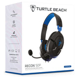 Turtle Beach Recon 50P Headset Wired Gaming Headset - PS5, PS4, Xbox Series X or S, Xbox One and PC