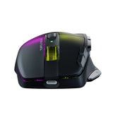 Turtle Beach Kone XP Air Black – Wireless Customizable Ergonomic RGB Gaming Mouse, Bluetooth, 19K DPI Optical Sensor, 100h Battery & Charging Dock, AIMO RGB Lighting, 4D Wheel