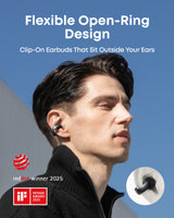 Soundcore Aeroclip Headset True Wireless Stereo (TWS) In-ear Calls/Music/Sport/Everyday Bluetooth Black