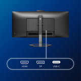 Philips 5000 series 34E1C5600HE/00 computer monitor 86.4 cm (34") 3440 x 1440 pixels 4K Ultra HD LED Black