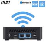 MSI Cubi NUC AI 1UMG Intel Core Ultra 7 155H (14th Gen - Core Ultra Series 1), Barebone, NUC, SFF, Mini Computer, HTPC, (NO RAM, NO Storage, NO OS), Intel Graphics/DDR5/Dual ThunderBolt 4/Dual HDMI/Dual LAN/WiFi 6E/BT 5.3/VESA - NUC AI 1UMG i7 155H BB