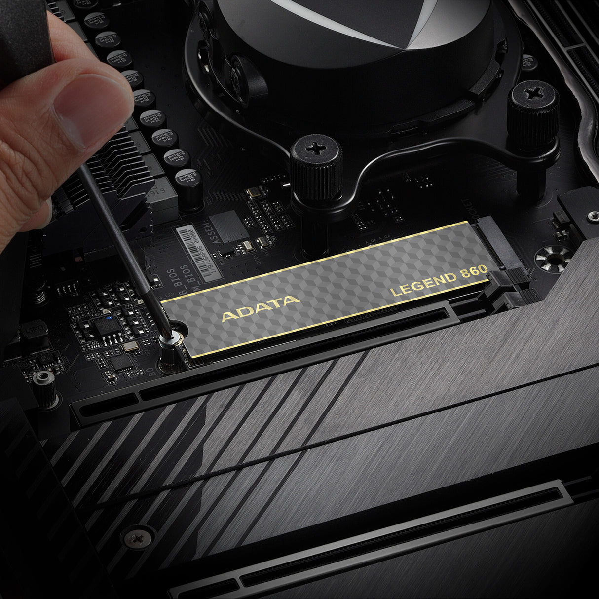 ADATA LEGEND 860 SLEG-860-2000GCS internal solid state drive 2 TB M.2 PCI Express 4.0 NVMe 3D NAND