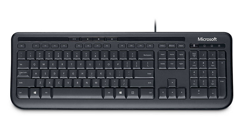 Incase Designed by Microsoft Wired 600 keyboard Office USB QWERTY US English Black