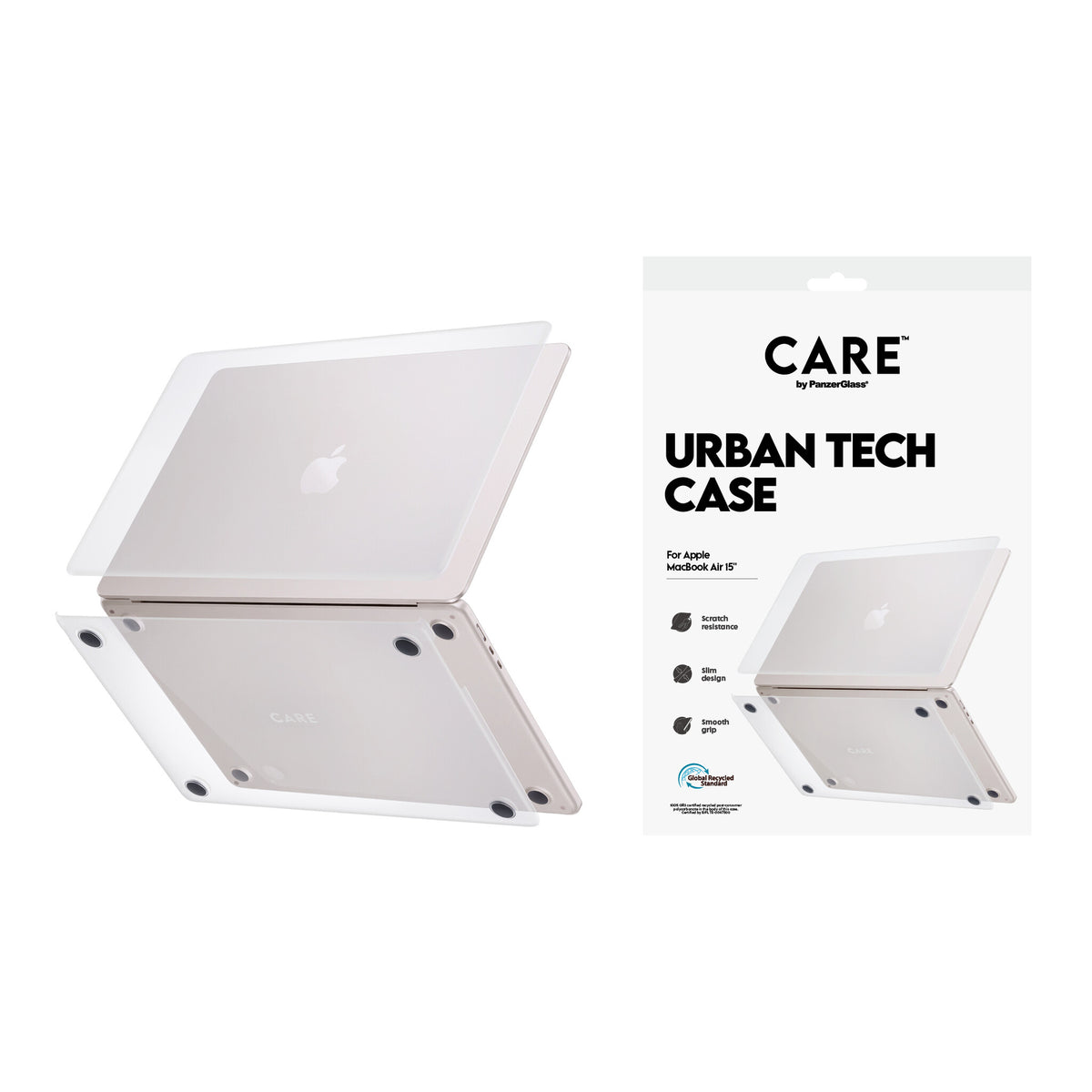 PanzerGlass CARE™ by ® Case Transparent Macbook Air 15'' M2 | M3 | M4