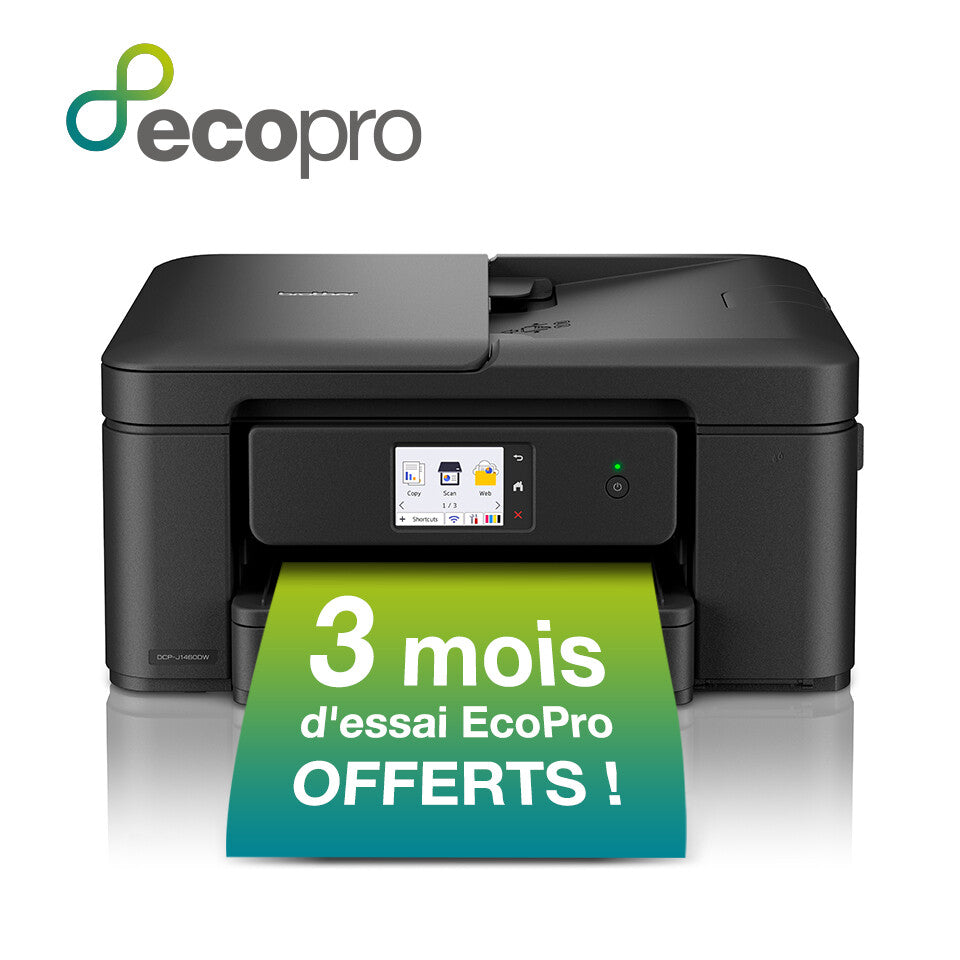 Brother 3-in-1 Compact Wireless Inkjet Printer DCP-J1460DW