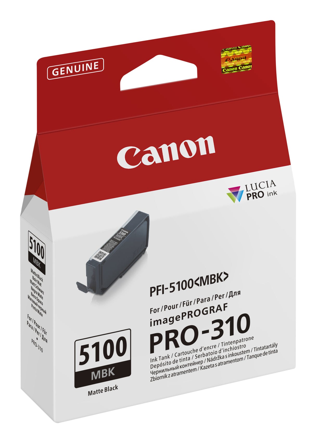 Canon PFI-5100 MBK ink cartridge 1 pc(s) Original Matte black