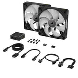 Corsair iCUE LINK RX140 RGB Computer case Fan 14 cm Black 2 pc(s)