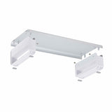 StarTech.com Ergonomic Monitor Riser Stand, Up to 33lb/15kg, Fixed height 3.5in/9cm, Desktop Computer Monitor/Laptop Riser, Steel Platform, Quick Assembly, Optimize Desk Space