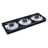 Lian Li 12CL1W3B computer cooling system Computer case Fan 12 cm Black