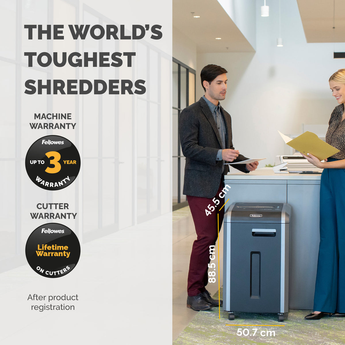 Fellowes Powershred C-325Ci - Shredder - cross-cut - 4 x 38 mm - P-4