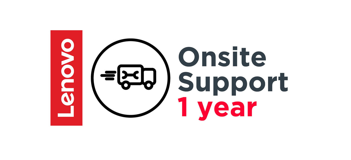 Lenovo 1 Year Onsite Support (Add-On) 1 license(s) 1 year(s)