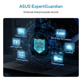 ASUS ExpertBook B5 B5405CC-LYU715X Intel Core Ultra 7 255H Laptop 35.6 cm (14") WUXGA 16 GB DDR5-SDRAM 512 GB SSD Wi-Fi 7 (802.11be) Windows 11 Pro Black