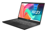 MSI Modern 15 H C2RMG-282UK Intel Core 5 210H Laptop 39.6 cm (15.6") Full HD 16 GB DDR4-SDRAM 512 GB SSD Wi-Fi 6E (802.11ax) Windows 11 Home Black