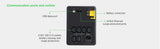 APC Back-UPS, 1200VA, Tower, 230V, 6x IEC C13 outlets, AVR