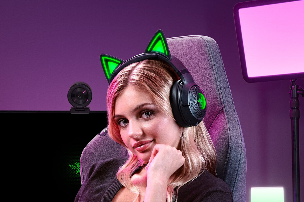 Razer Kraken Kitty V2 BT Headset Wireless Head-band Gaming Bluetooth Black