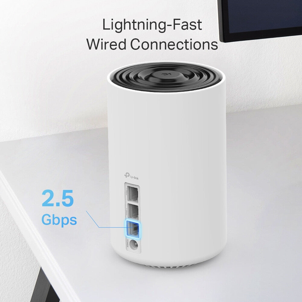 TP-Link AXE5400 Whole Home Mesh Wi-Fi 6E System(Tri-Band)